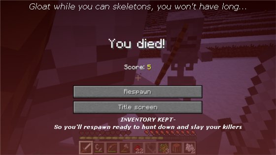 KEEP ITEMS ON DEATH MOD